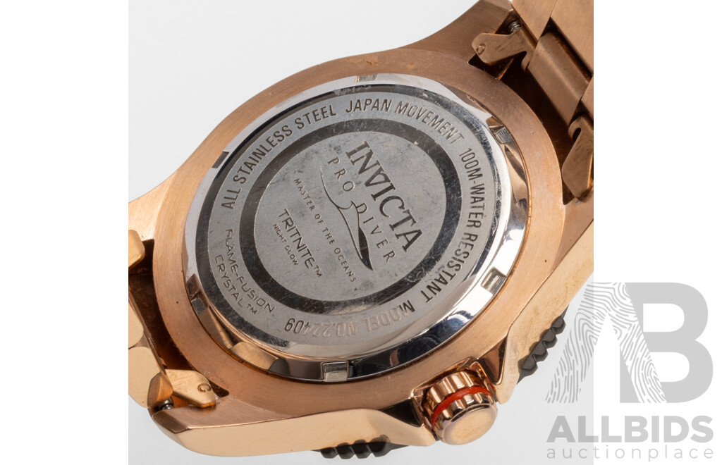 Men's Pro Diver Range Watches by Invicta - Lot of 3