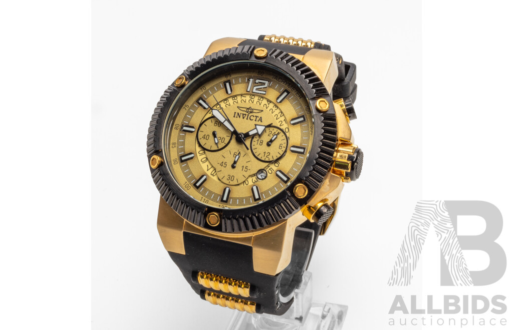 Men's Collection of Watches by Invicta - Lot of 4