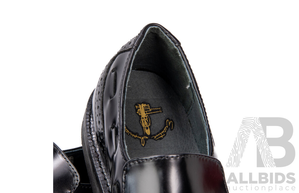 Pair of Leather Executive Imperials 370 Men's Dress Shoes Black , Size 11.5
