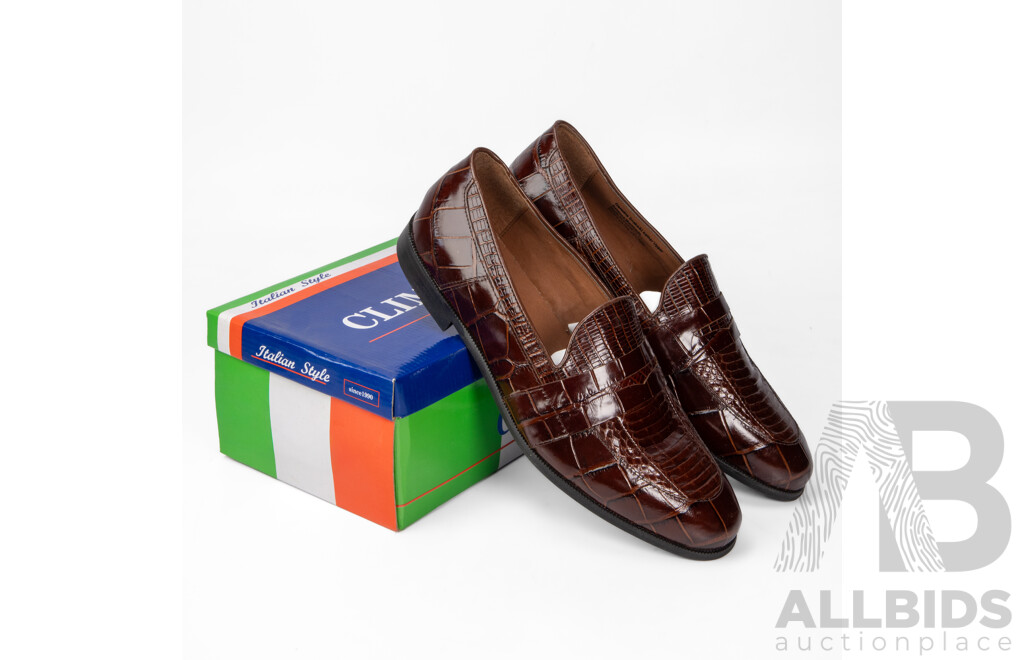 Pair of Stacy Adams Men's Loafers Brown, Size 12