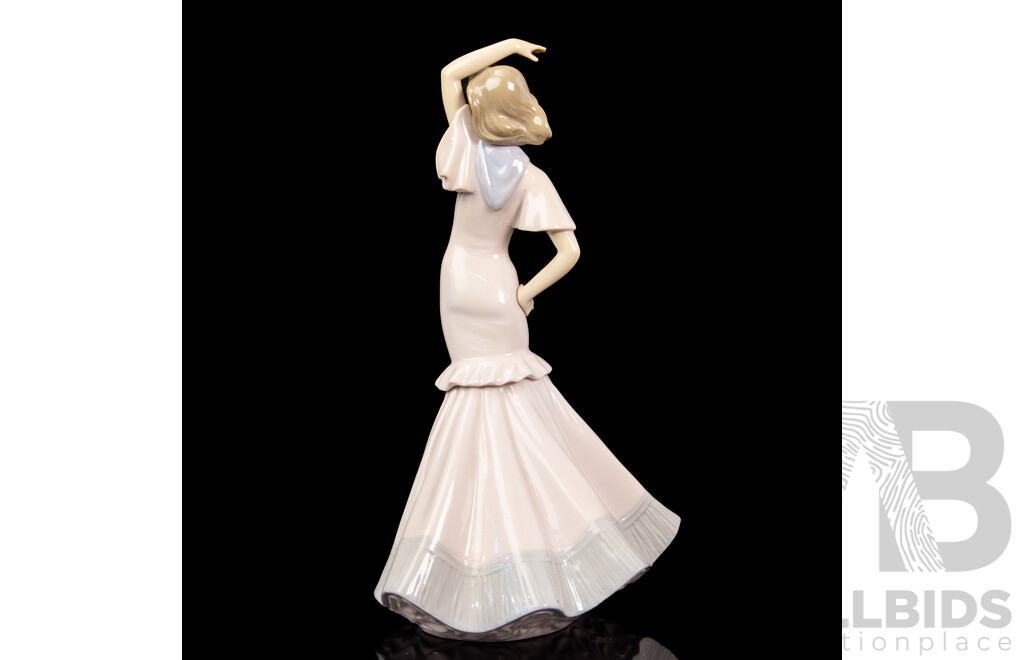 Porcelain Spanish Dancer Figure, Nao by Lladro