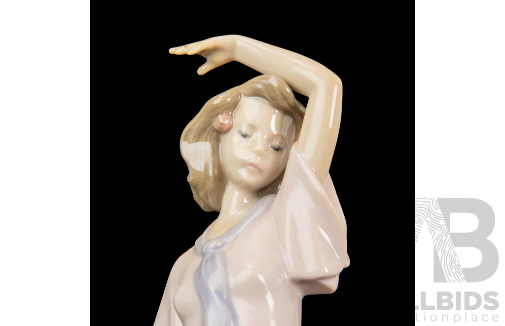 Porcelain Spanish Dancer Figure, Nao by Lladro
