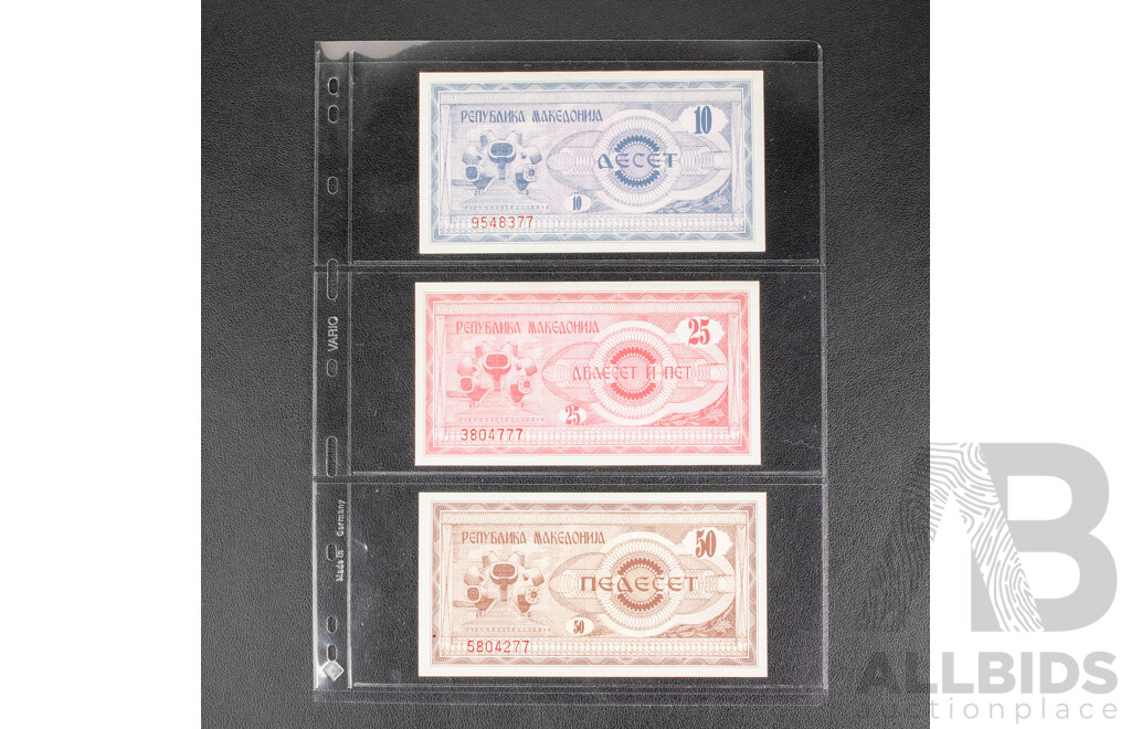 Collection of Vintage International Banknotes Including Argentina, Colombia, El Salvador, Afghanistan, Philippines, Jamaica, Hungary, Macedonia, Zaire