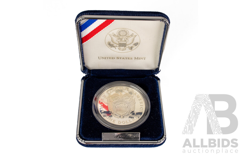 USA 1994 Silver Proof One Dollar Coin, San Fransisco Mint .900