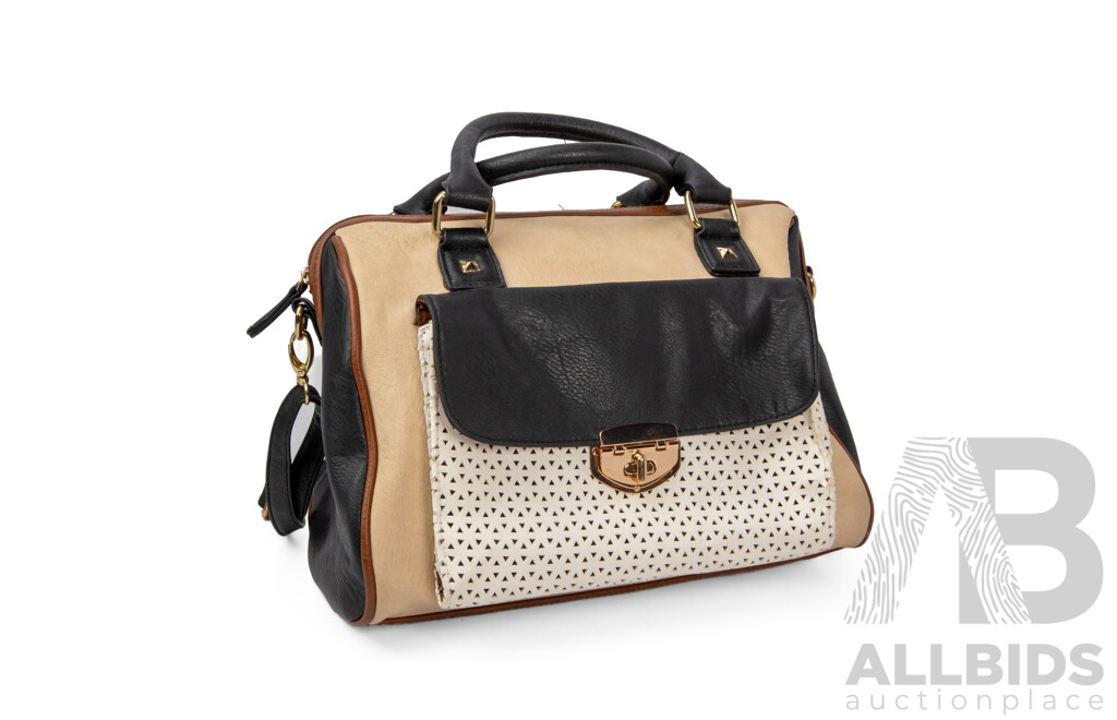 Marikai Synthetic Faux Leather Multi Colour Crossbody Bag