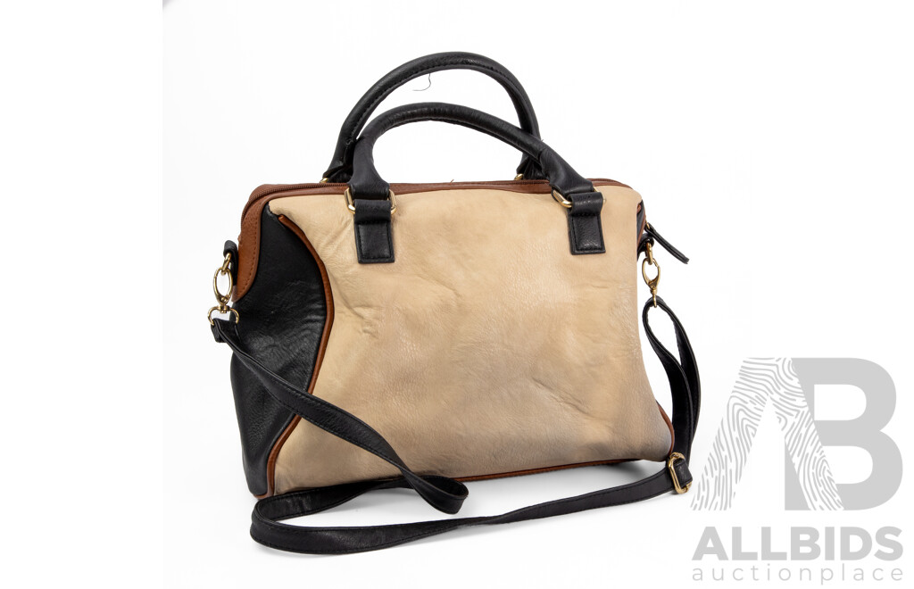 Marikai Synthetic Faux Leather Multi Colour Crossbody Bag