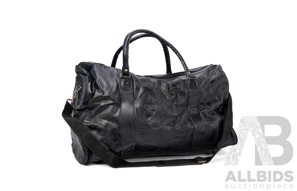Viali Cowhide Leather Patchwork Doctors Bag
