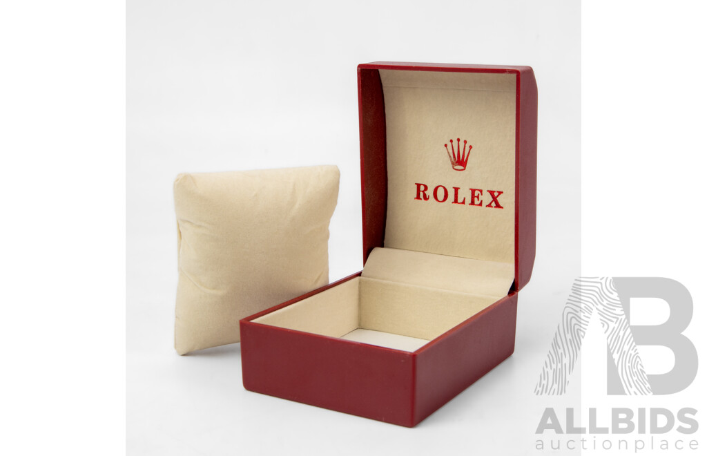 Authentic Watch Boxes by Rolex - Lot of 2