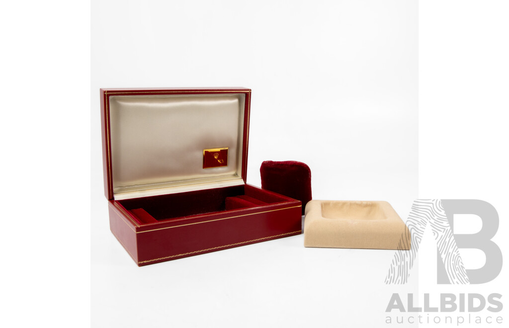 Authentic Watch Boxes by Rolex - Lot of 2