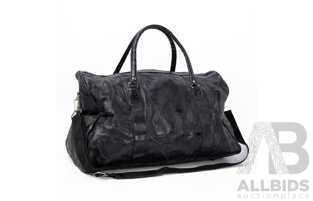 Viali Cowhide Leather Patchwork Doctors Bag
