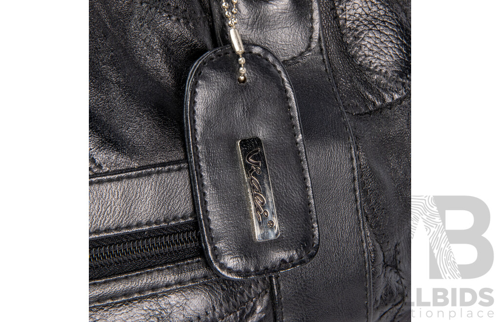 Viali Cowhide Leather Patchwork Doctors Bag