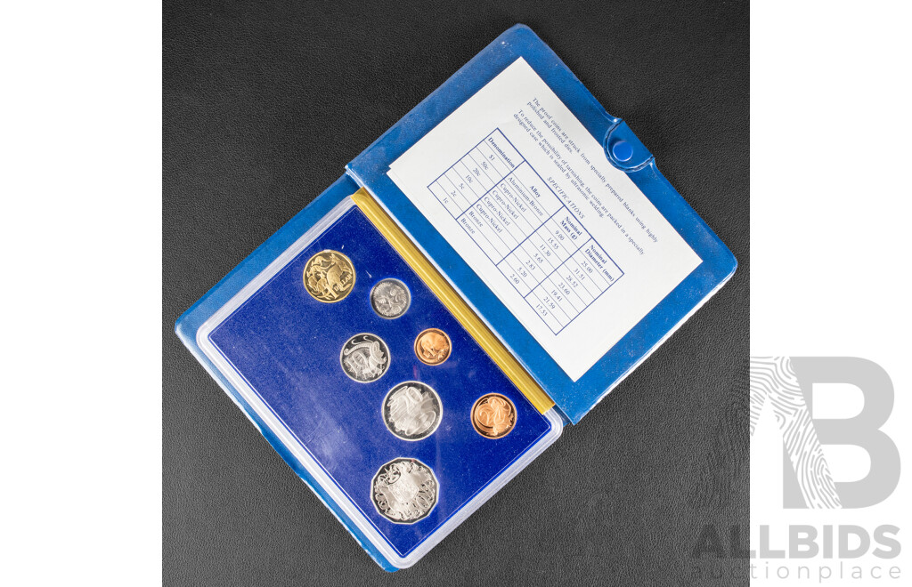Australian RAM 1985 Seven Proof Coin Set