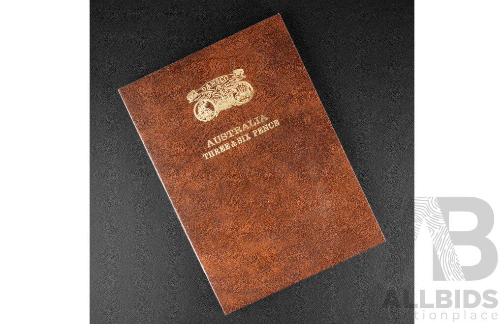 Australian Dansco Silver Three and Sixpence Album
