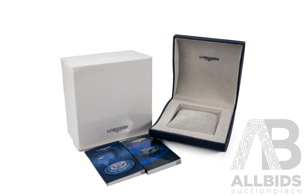 Longines Watch Box and Booklet