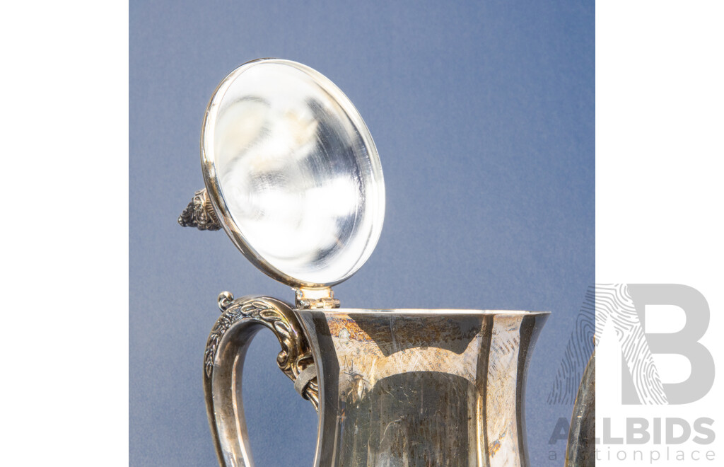 Vintage Silver Plated Coffee Pot - by Viners