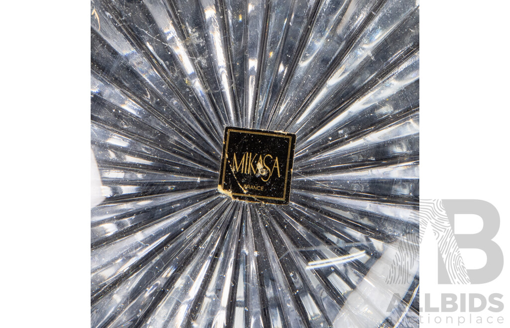 Cut Crystal Bowls by Mikasa, France - Lot of 3