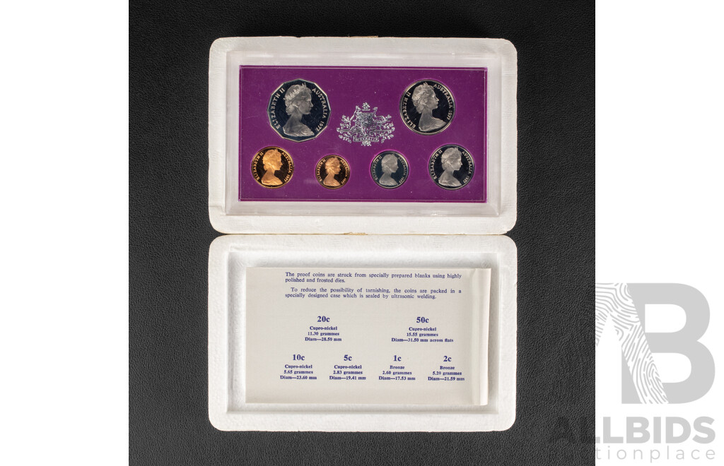 Australian RAM 1977 Silver Jubilee Commemorative Six Proof Coin Set