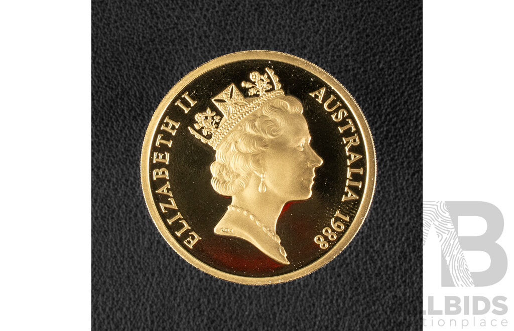 Australian RAM 1988 Proof Five Dollar Coin, Australian Bicentennial