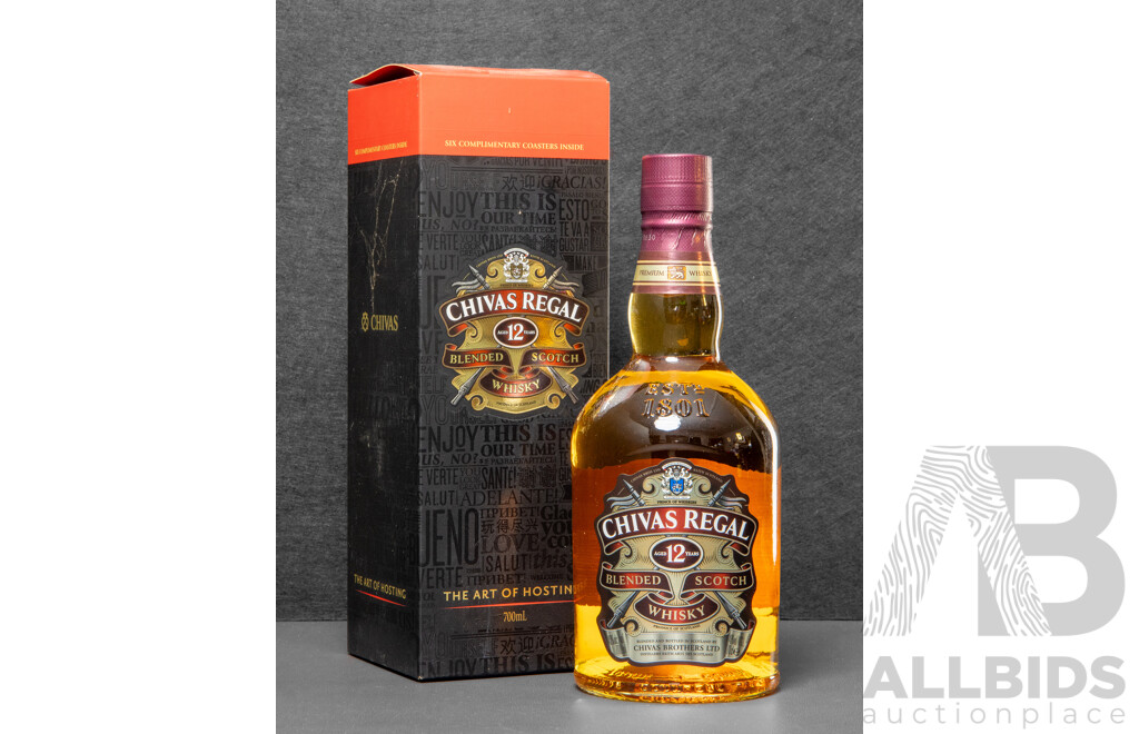 The Art of Hosting Chivas Regal Blended Scotch Whisky in Presentation Box