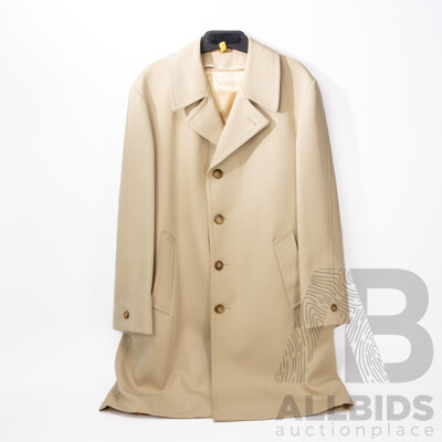 Vintage Ivory Full Length Coat by Sears