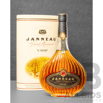 Janneau Grand Armagnac V.S.O.P Cognac in Presentation Tube