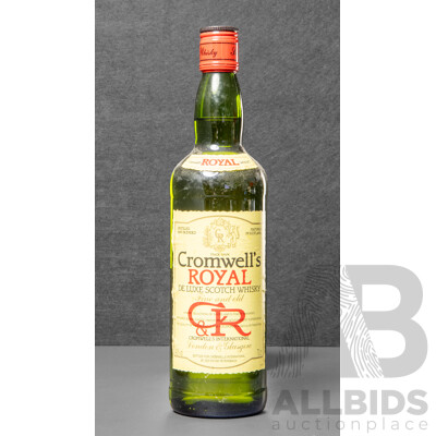 Cromwell's Royal De Luxe Scotch Whisky