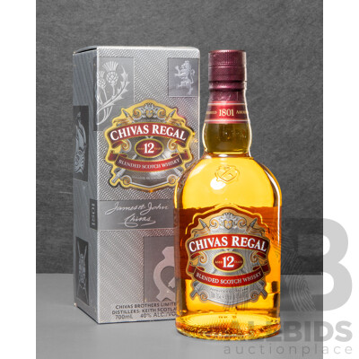 Chivas Regal James John Chivas Blended Scotch Whisky in Presentation Box