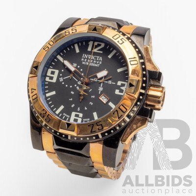 Men's Invicta 'Reserve Excursion' Watch. Model - 0203