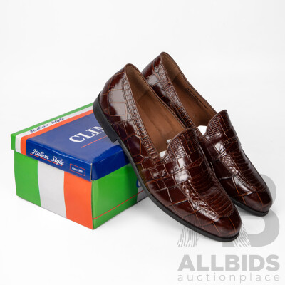 Pair of Stacy Adams Men's Loafers Brown, Size 12