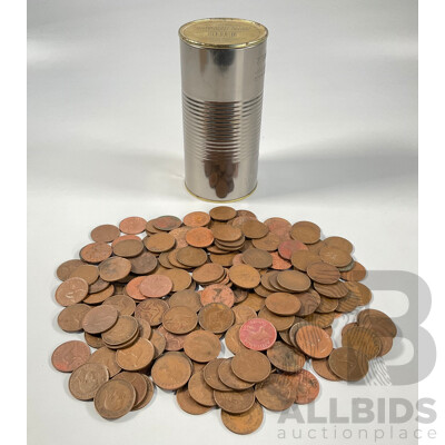 Collection of Australian KGVI/QE2 Pennies - Approximately 1.6 Kilograms