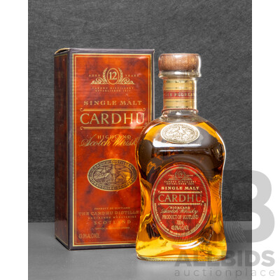 Cardhu Single Malt Highland Scotch Whisky in Presentation Box