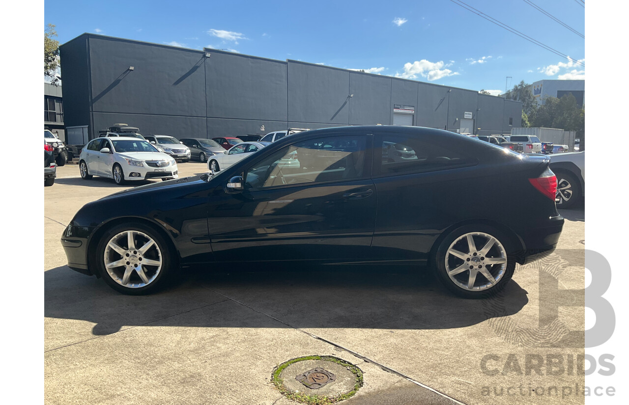 3/2003 Mercedes-Benz CLC 180 Kompressor CL203 2d Coupe Black 1.8L