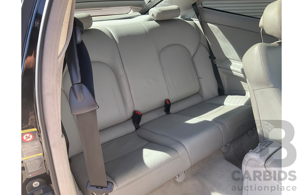 3/2003 Mercedes-Benz CLC 180 Kompressor CL203 2d Coupe Black 1.8L