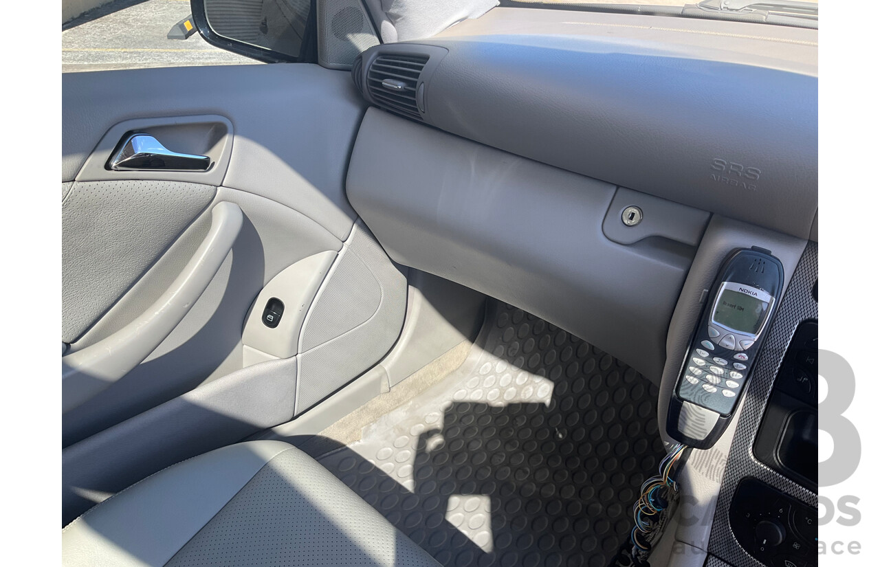 3/2003 Mercedes-Benz CLC 180 Kompressor CL203 2d Coupe Black 1.8L