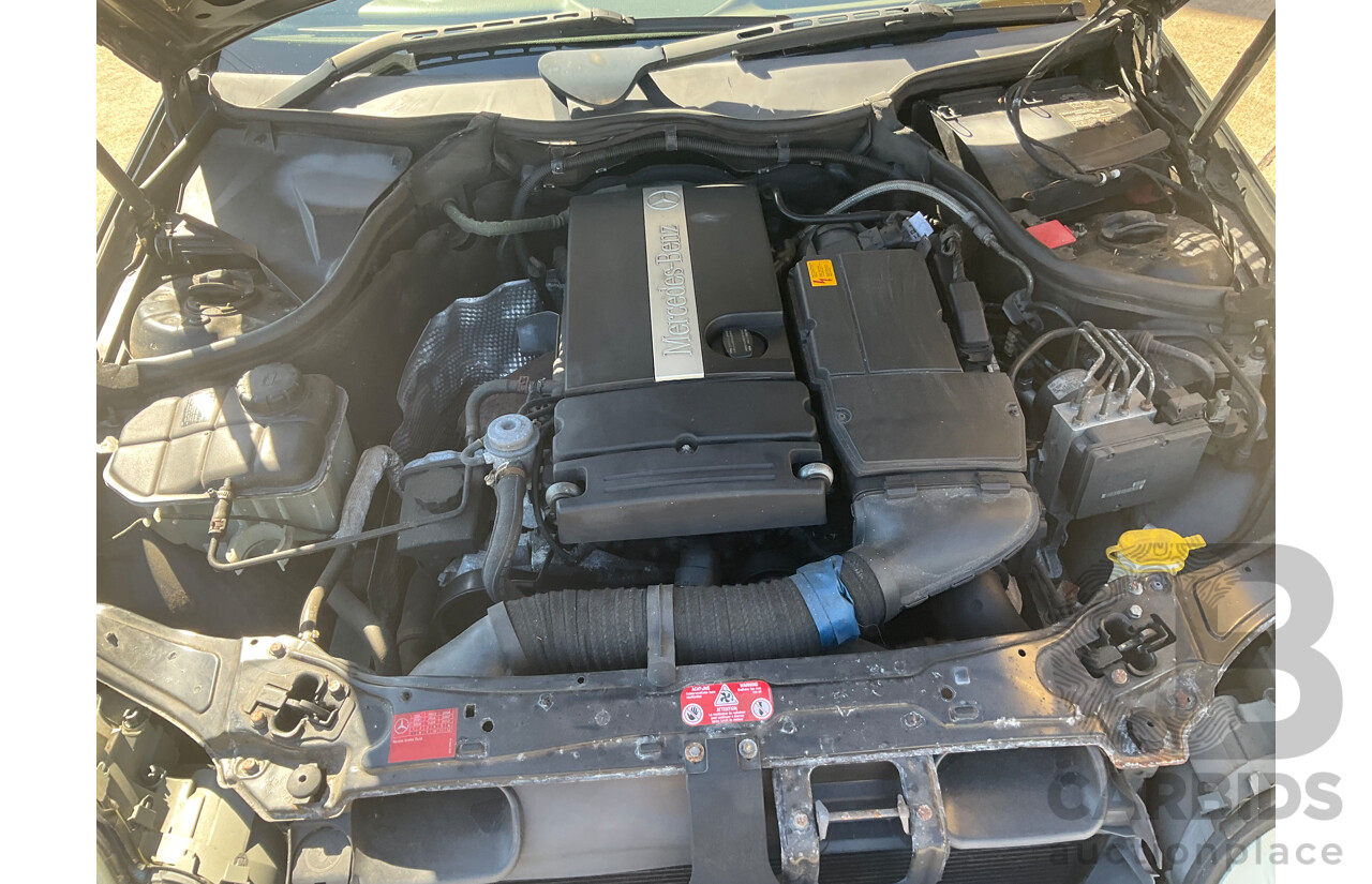 3/2003 Mercedes-Benz CLC 180 Kompressor CL203 2d Coupe Black 1.8L