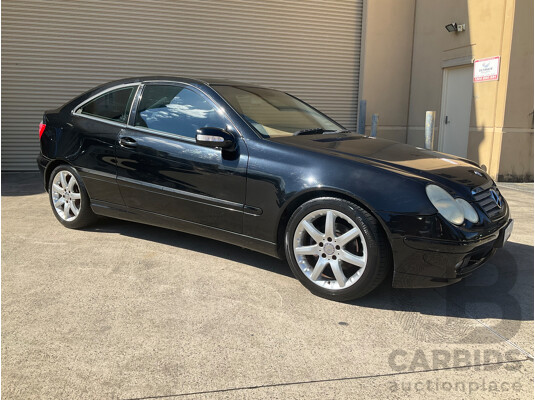 3/2003 Mercedes-Benz CLC 180 Kompressor CL203 2d Coupe Black 1.8L