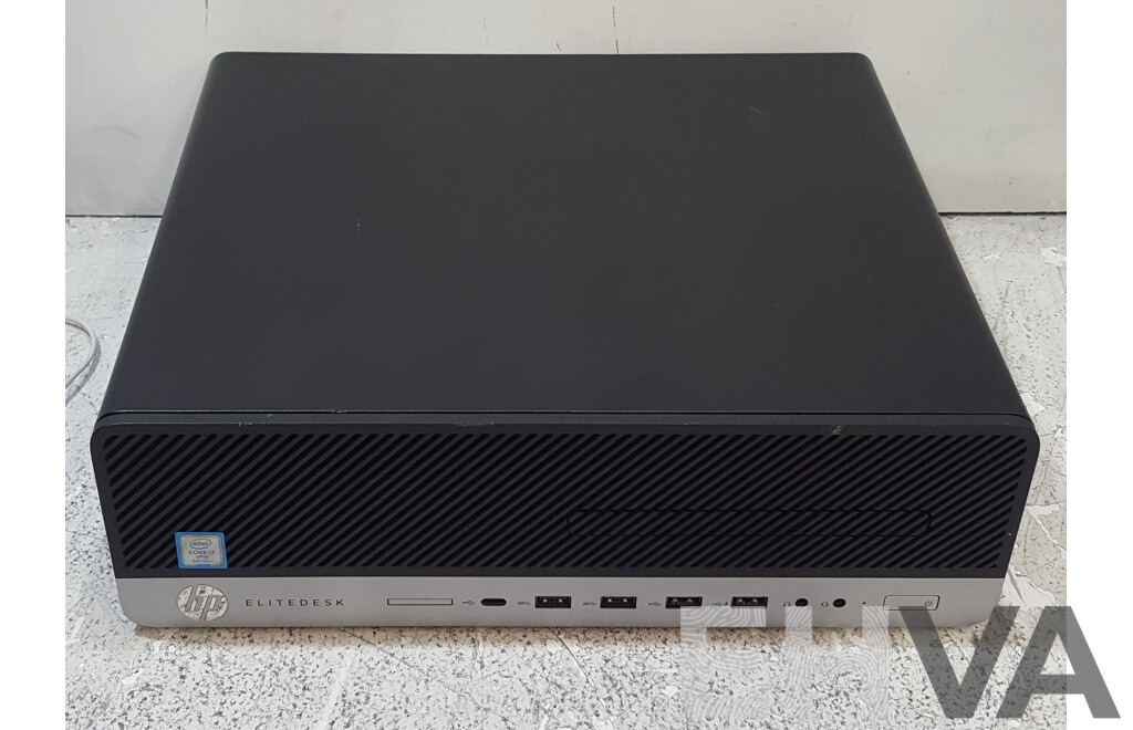 HP EliteDesk 800 G4 SFF Intel Core i7 (8700) 3.20GHz-4.60GHz 6-Core CPU Desktop Computer