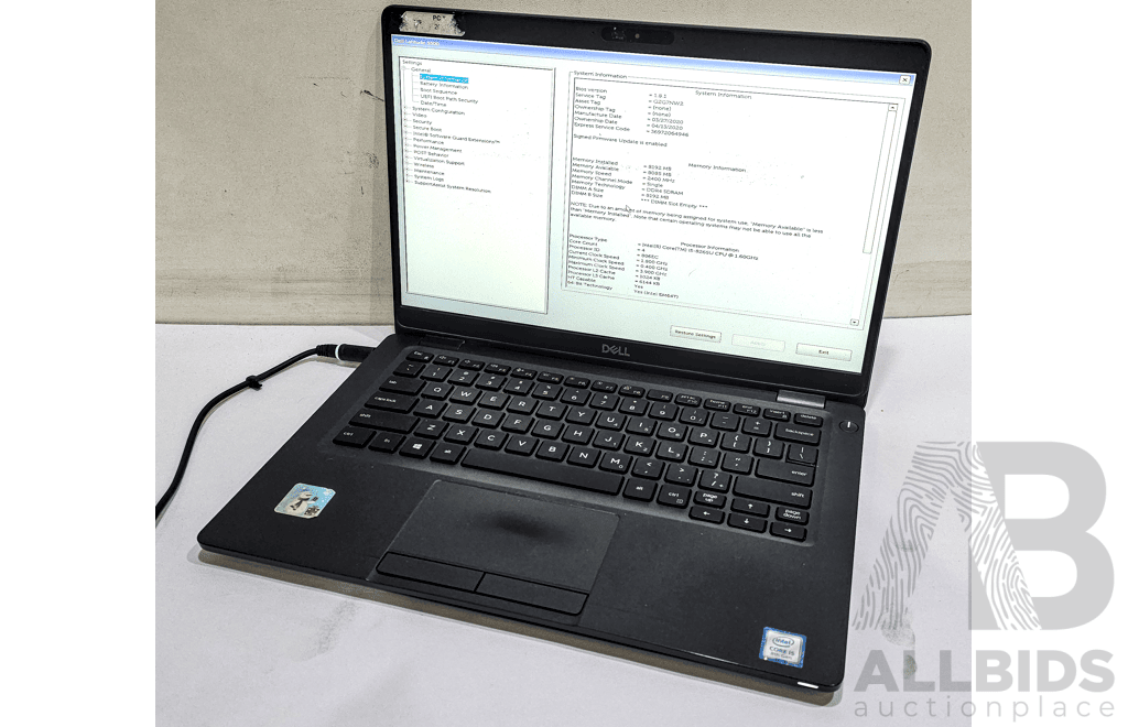 Dell Latitude 5300 Intel Core I5 (8265U) 1.60GHz-3.90GHz 4-Core CPU 13.3-Inch Laptop