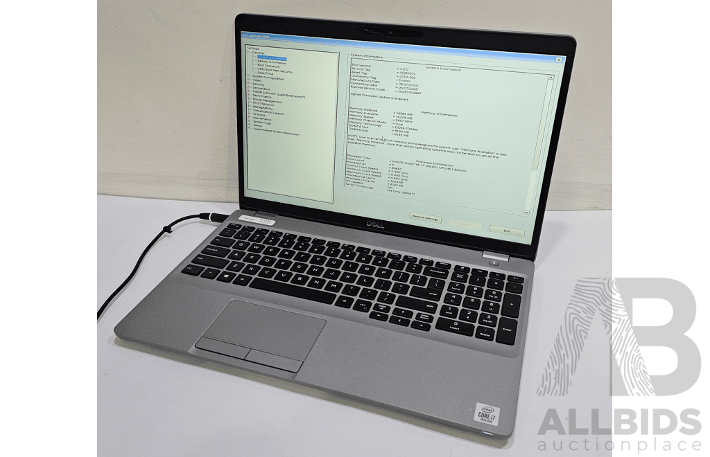Dell Latitude 5510 Intel Core I7 (10610U) 1.80GHz-4.90GHz 4-Core CPU 15.6-Inch FHD Laptop