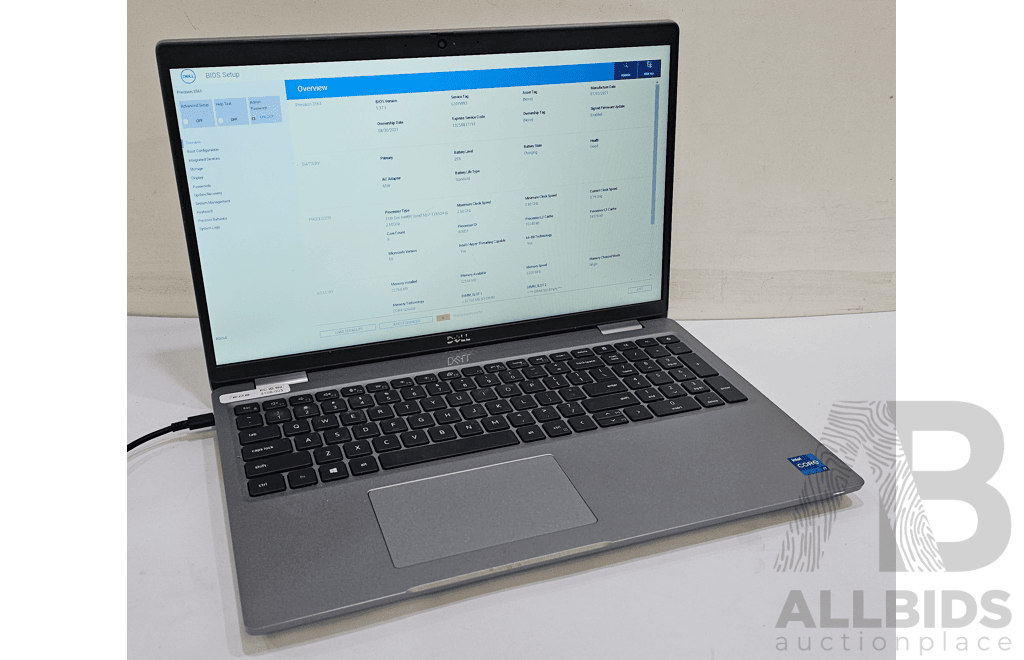 Dell Precision 3561 Intel Core I7 (11850U) 2.50GHz-4.80GHz 8-Core CPU 15.6-Inch Laptop