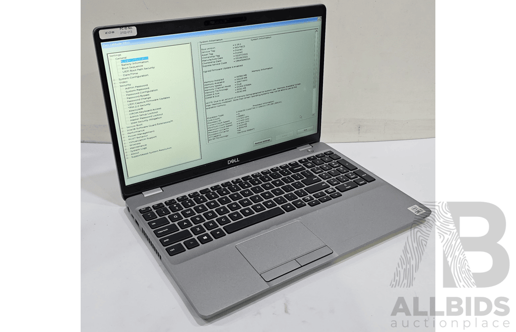 Dell Latitude 5510 Intel Core I7 (10610U) 1.80GHz-4.90GHz 4-Core CPU 15.6-Inch FHD Laptop