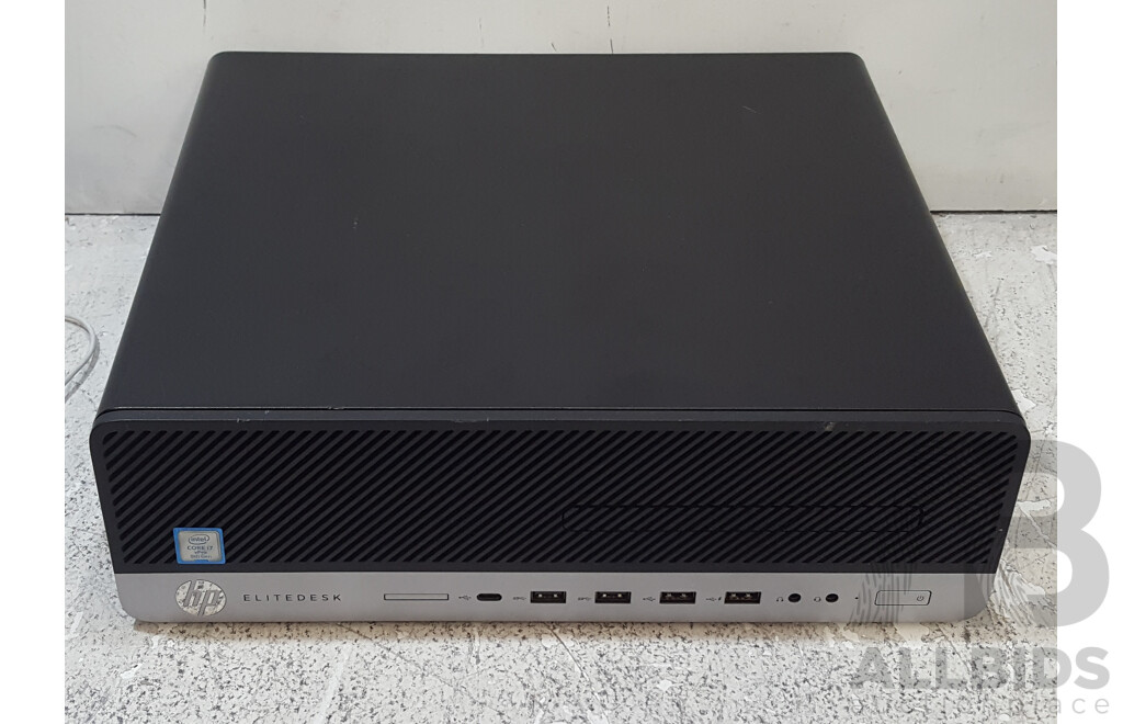 HP EliteDesk 800 G4 SFF Intel Core i7 (8700) 3.20GHz-4.60GHz 6-Core CPU Desktop Computer