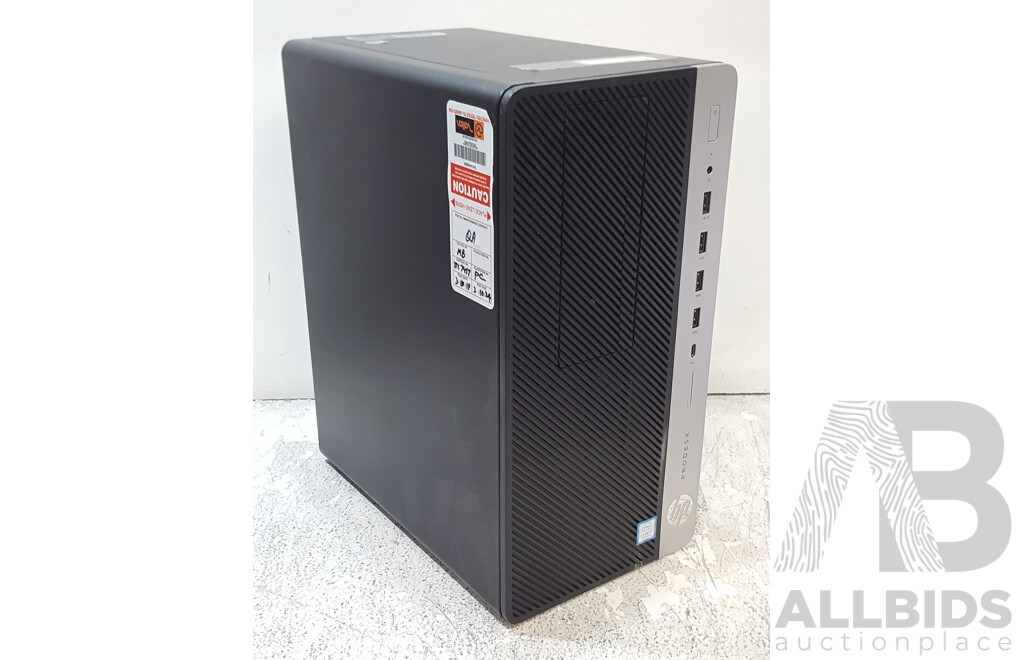 HP ProDesk 600 G4 MT Intel Core i7 (8700) 3.20GHz-4.60GHz 6-Core CPU Desktop Computer