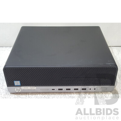 HP EliteDesk 800 G4 SFF Intel Core i7 (8700) 3.20GHz-4.60GHz 6-Core CPU Desktop Computer