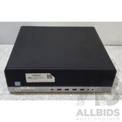 HP EliteDesk 800 G4 SFF Intel Core i7 (8700) 3.20GHz-4.60GHz 6-Core CPU Desktop Computer