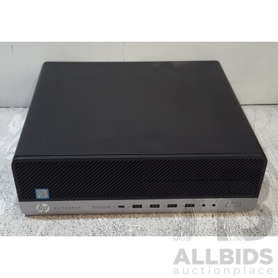 HP EliteDesk 800 G4 SFF Intel Core i7 (8700) 3.20GHz-4.60GHz 6-Core CPU Desktop Computer