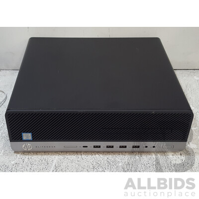 HP EliteDesk 800 G4 SFF Intel Core i7 (8700) 3.20GHz-4.60GHz 6-Core CPU Desktop Computer