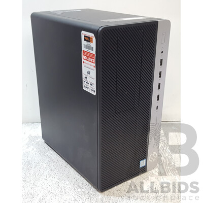 HP ProDesk 600 G4 MT Intel Core i7 (8700) 3.20GHz-4.60GHz 6-Core CPU Desktop Computer