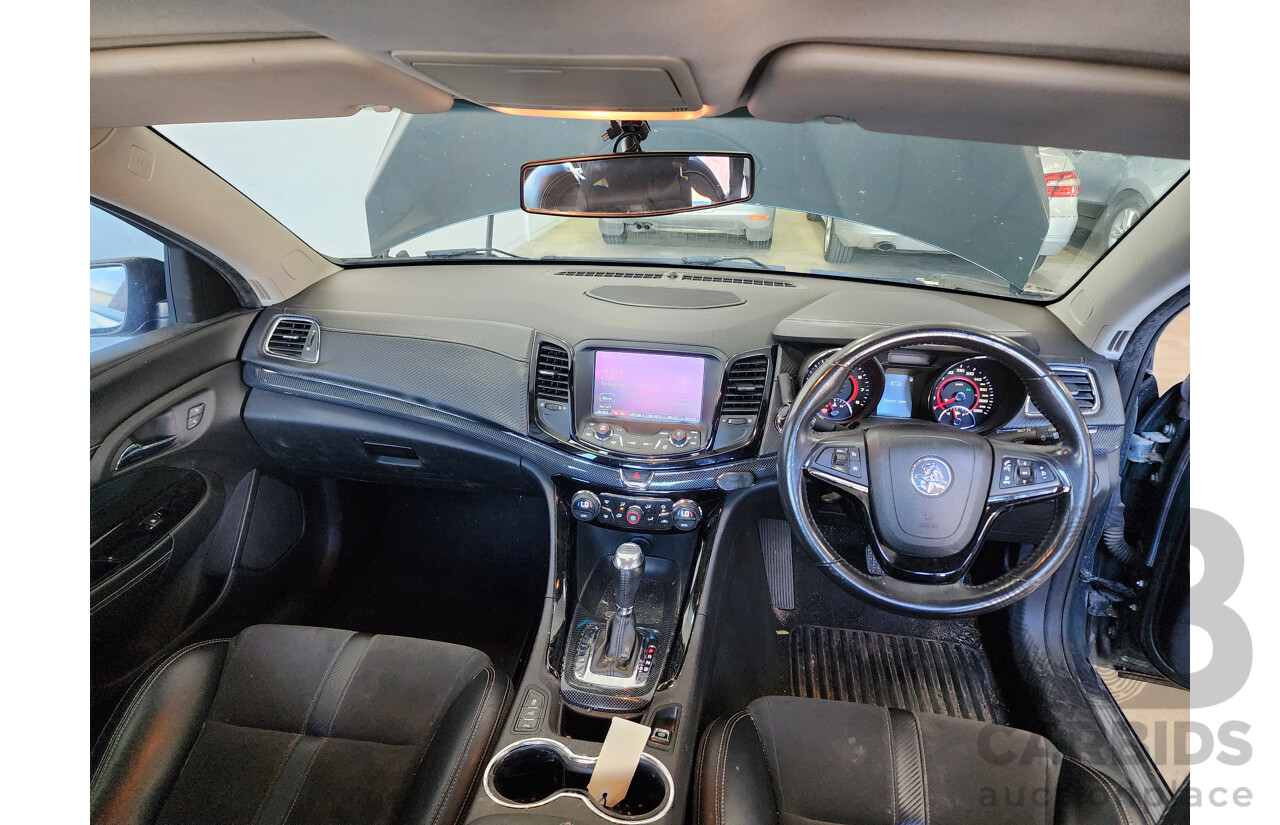 9/2015 Holden Commodore SV6 VF MY15 4d Sedan Green 3.6L