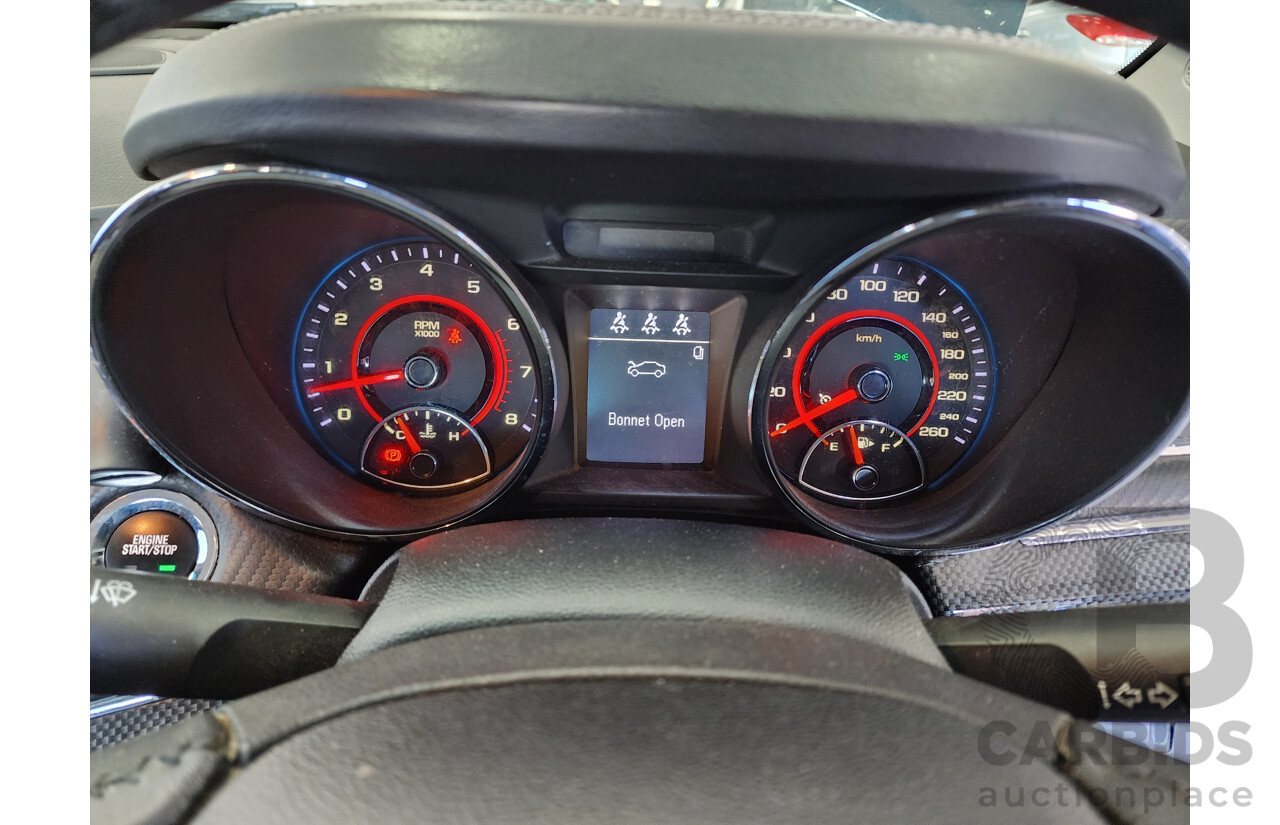 9/2015 Holden Commodore SV6 VF MY15 4d Sedan Green 3.6L